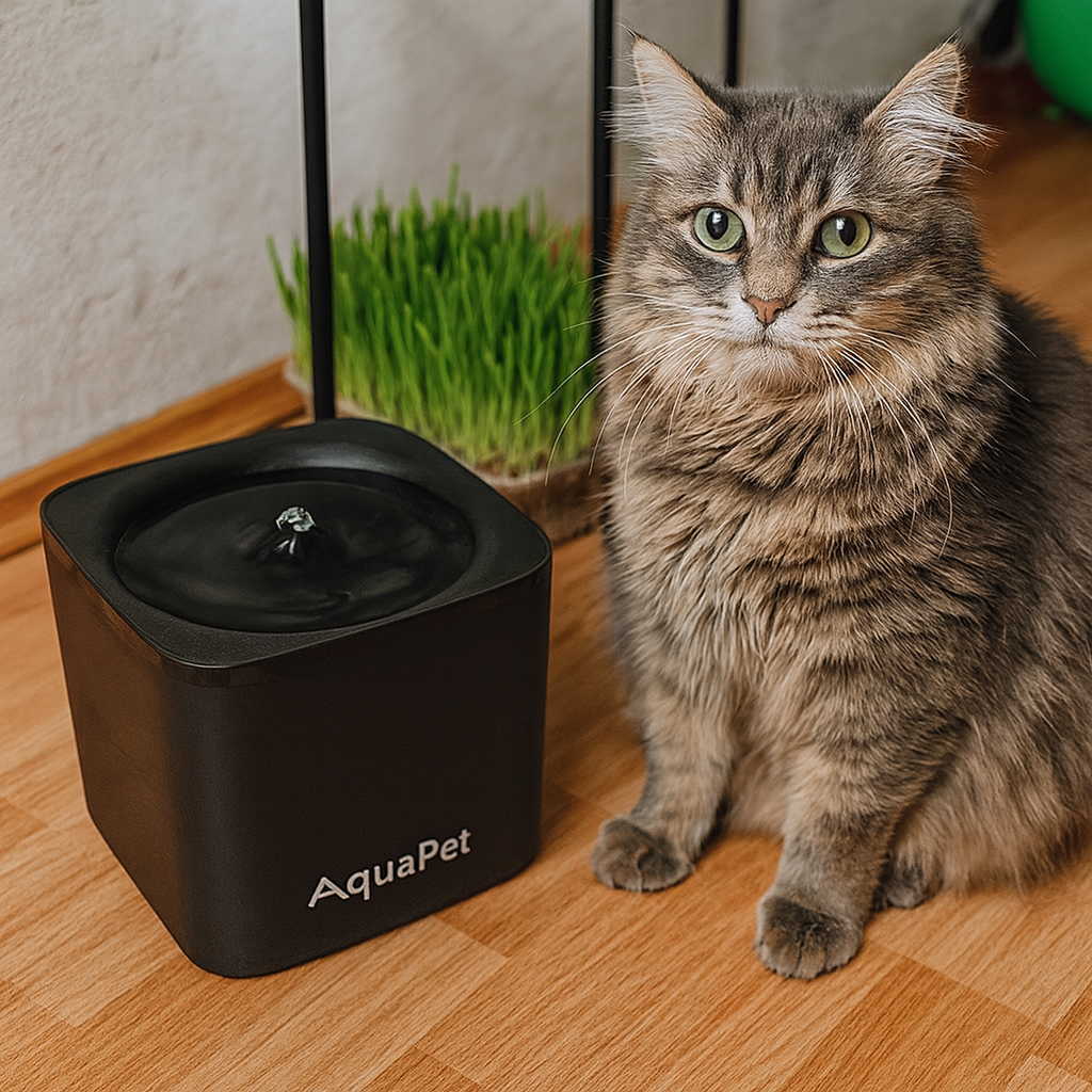 AquaPet™ -  Inteligentna Fontanna dla Kota i Psa